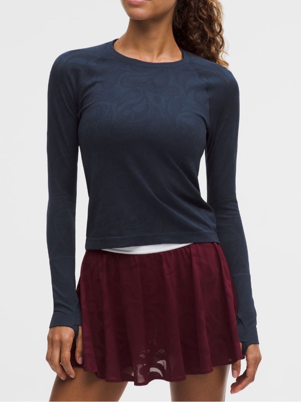 lululemon athletica Swiftly Tech Long-Sleeve Top - Navy 2.0